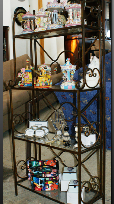 Glass Furniture Tops and Shelving